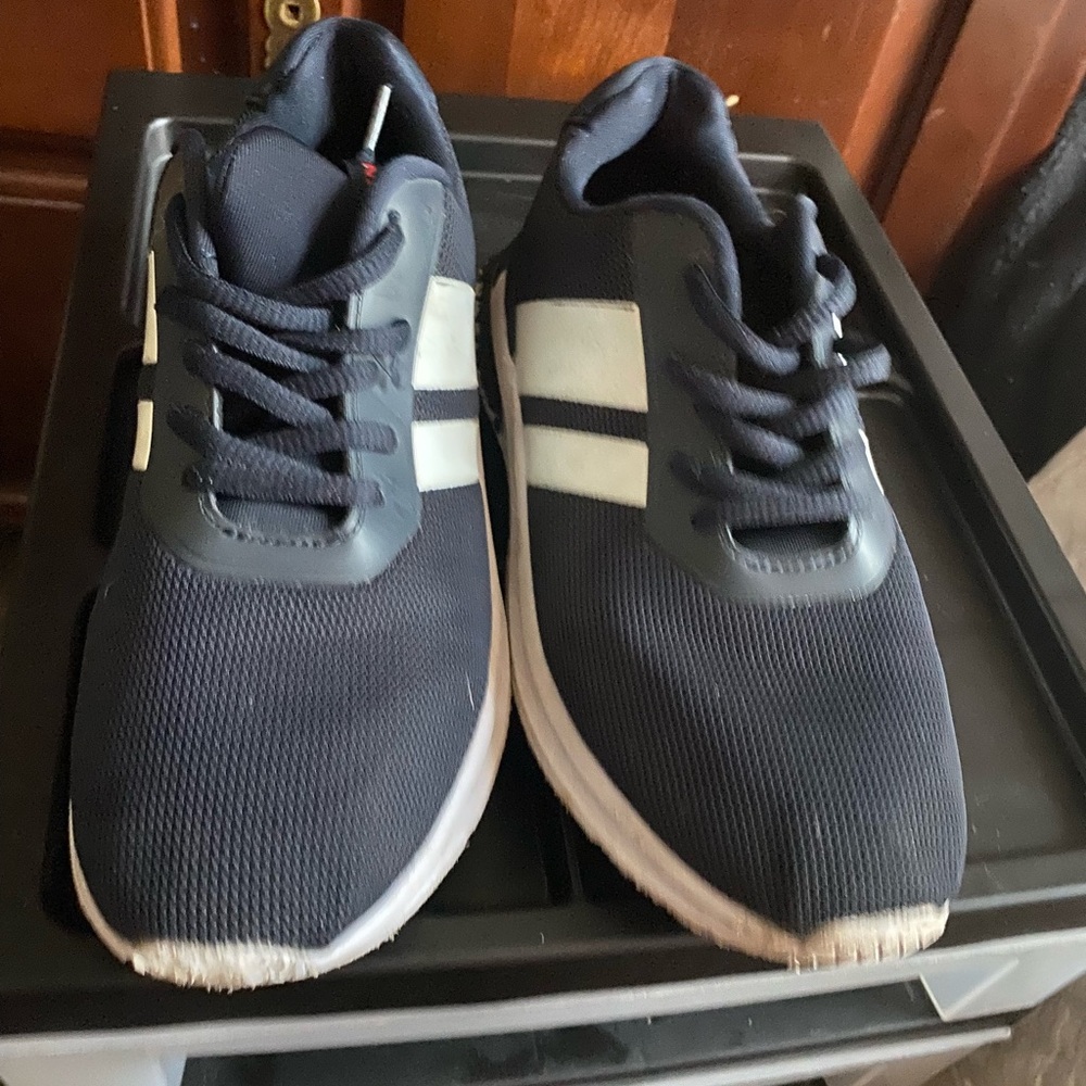 Nautica Navy and White Sneakers